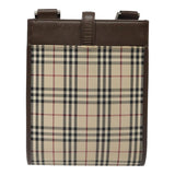 Burberry Nova Check Beige Canvas Shoulder Bag ( )