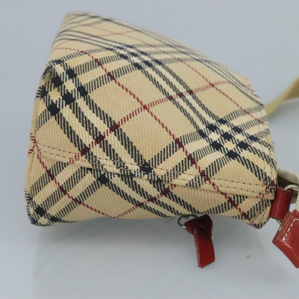 Burberry Nova Check Beige Canvas Shoulder Bag ( )