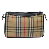 Burberry Nova Check Beige Canvas Shoulder Bag ( )