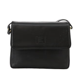 Burberry Black Leather Shoulder Bag ( )