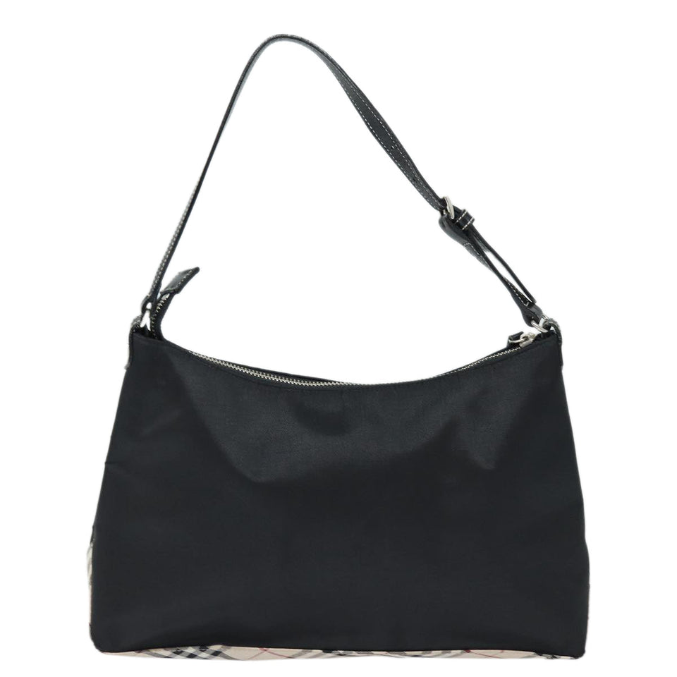 Burberry Nova Check Black Synthetic Handbag ( )
