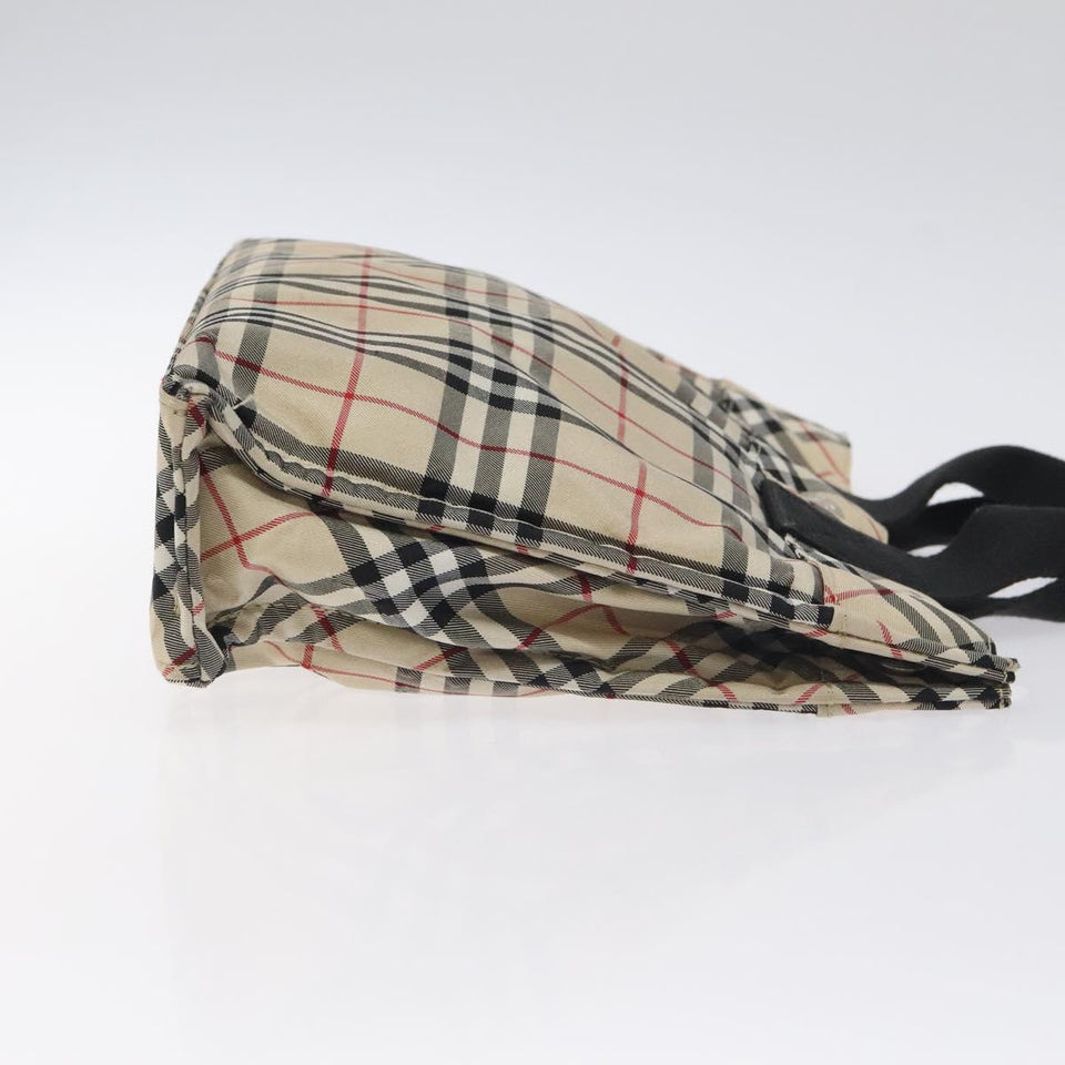 Burberry Nova Check Beige Nylon Tote Bag ( )