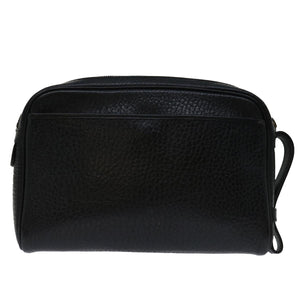Burberry Black Leather Clutch Bag ( )