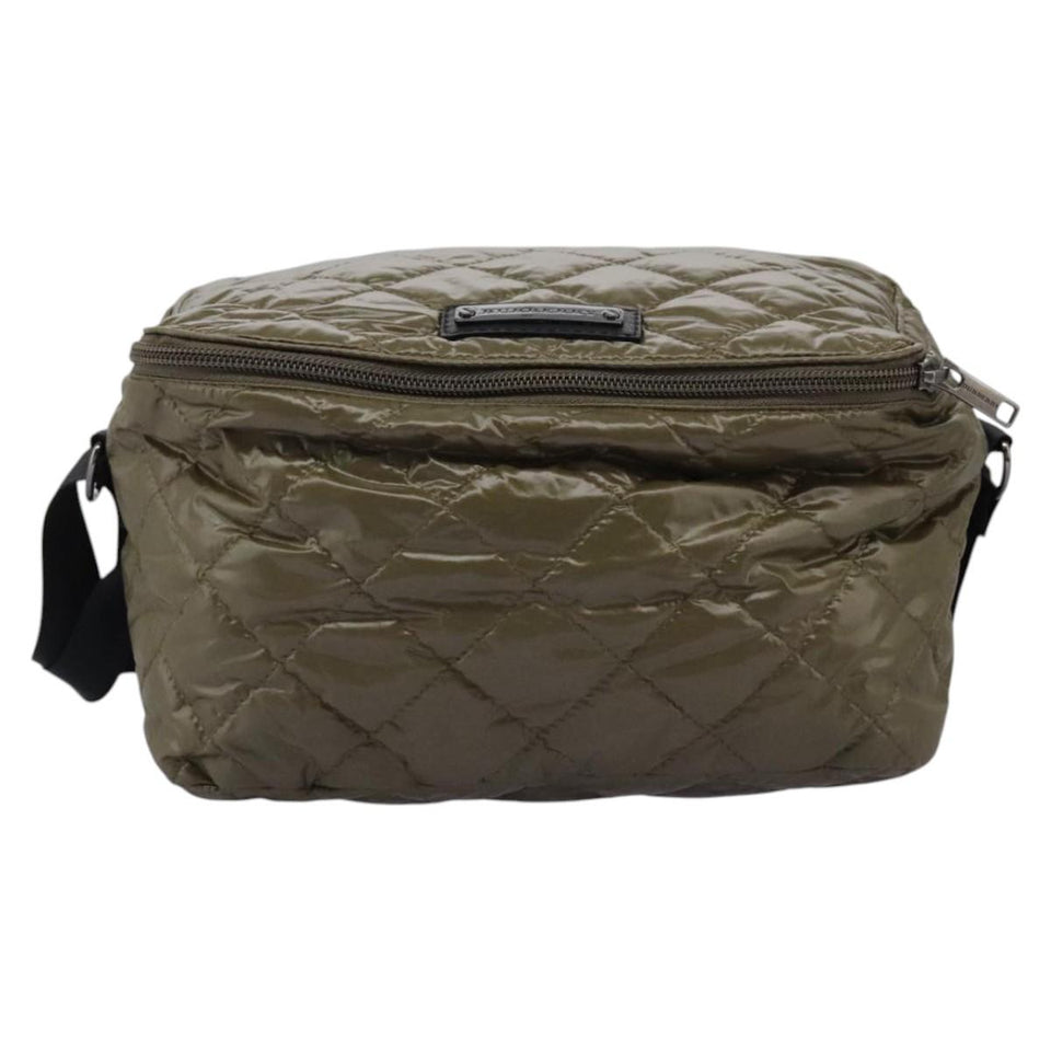 Burberry Khaki Synthetic Shoulder Bag ( )