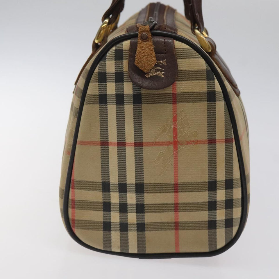 Burberry Nova Check Beige Canvas Travel Bag ( )