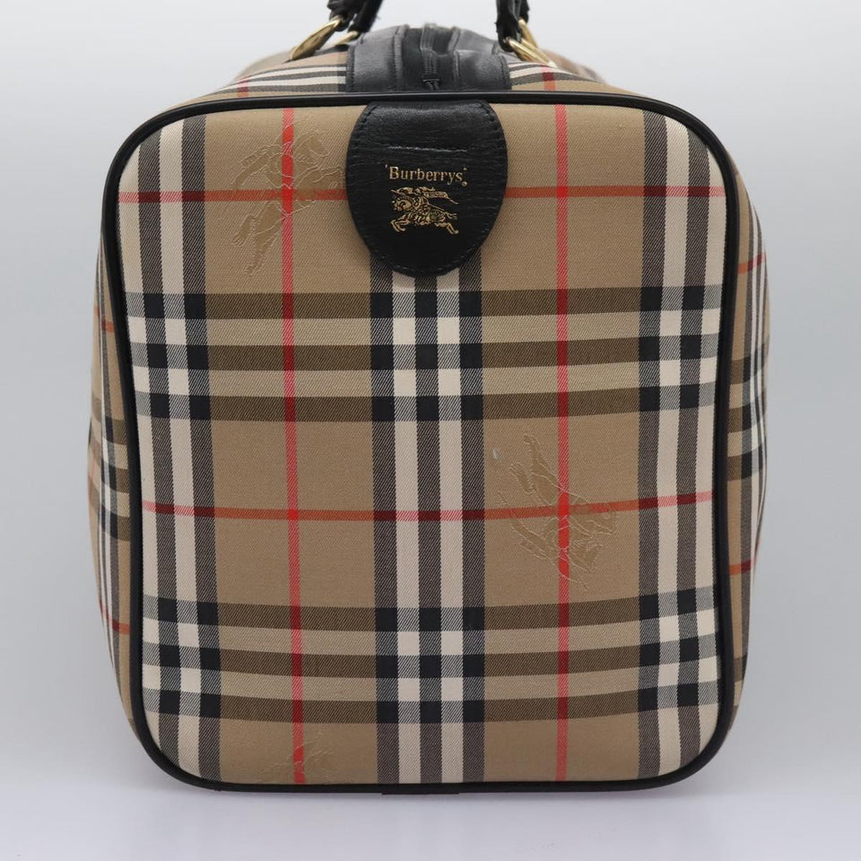Burberry Nova Check Beige Canvas Travel Bag ( )
