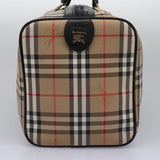 Burberry Nova Check Beige Canvas Travel Bag ( )