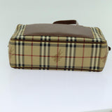 Burberry Nova Check Beige Canvas Shoulder Bag ( )
