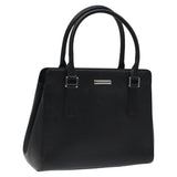 Burberry - Black Leather Handbag ( )