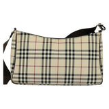 Burberry Nova Check Beige Canvas Shoulder Bag ( )