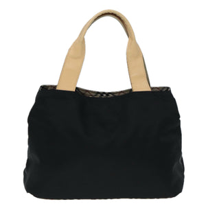 Burberry Nova Check Black Synthetic Tote Bag ( )
