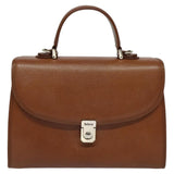 Burberry Nova Check Brown Leather Handbag ( )