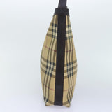 Burberry Nova Check Beige Canvas Shoulder Bag ( )