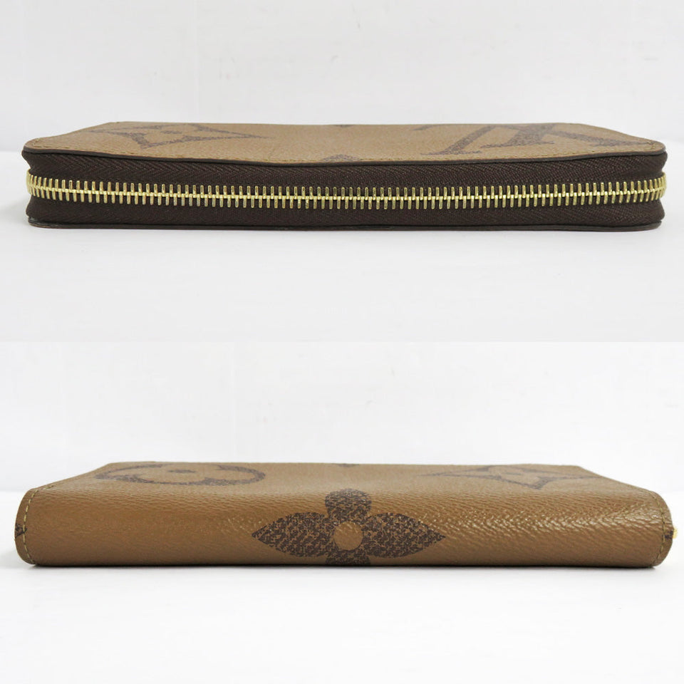 Louis Vuitton Monogram Giant Reverse Zippy Wallet Long