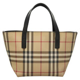 Burberry Nova Check Beige Canvas Handbag ( )