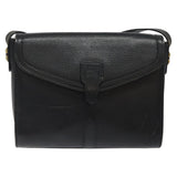 Burberry Nova Check Black Leather Shoulder Bag ( )
