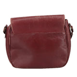 Burberry Burgundy Leather Shoulder Bag ( )