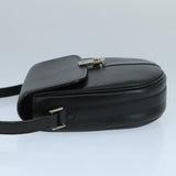 Burberry Black Leather Shoulder Bag ( )