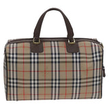Burberry Nova Check Beige Canvas Travel Bag ( )