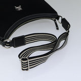 Burberry Blue Label Black Canvas Shoulder Bag ( )