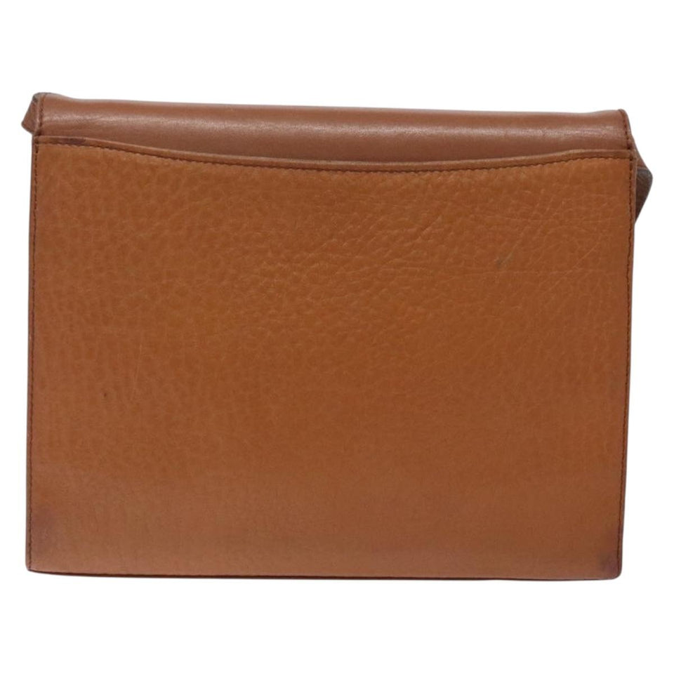 Burberry Brown Leather Shoulder Bag ( )