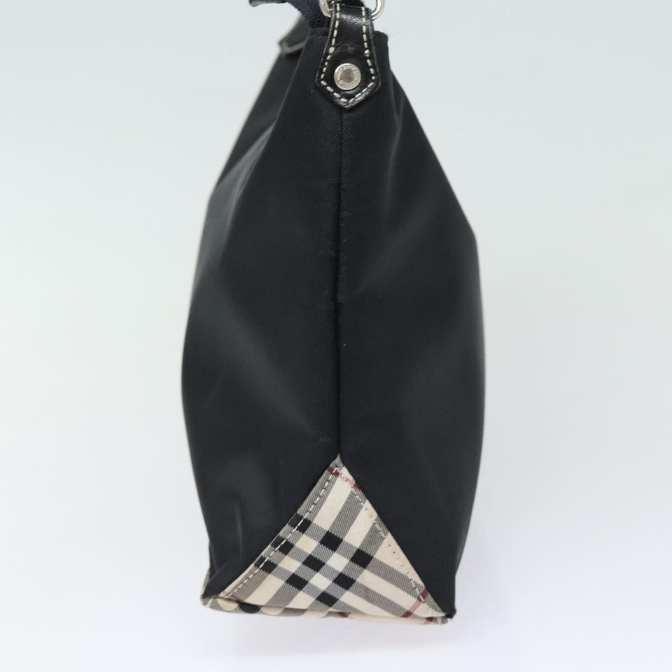 Burberry Nova Check Black Synthetic Handbag ( )