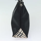 Burberry Nova Check Black Synthetic Handbag ( )
