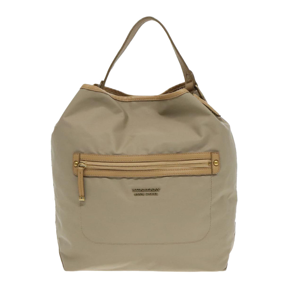 Burberry Blue Label Beige Canvas Shoulder Bag ( )