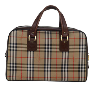 Burberry Beige Canvas Travel Bag ( )