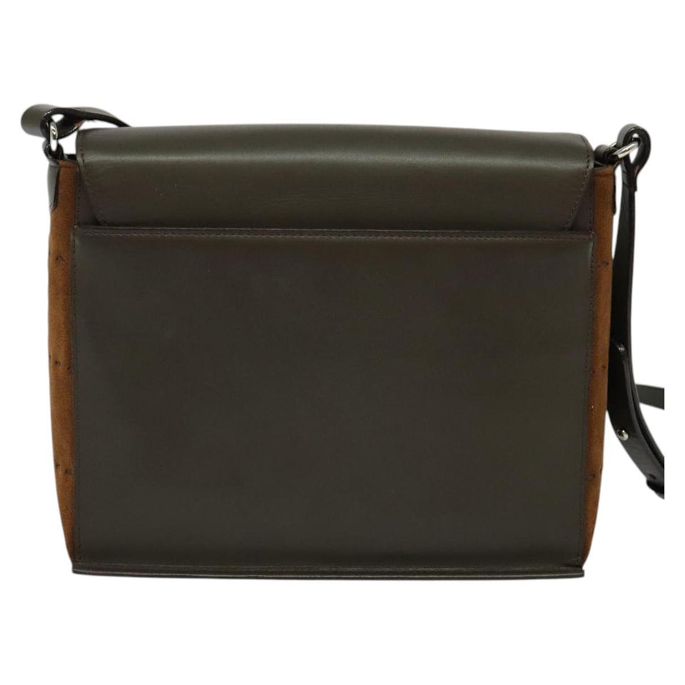 Burberry Brown Leather Shoulder Bag ( )