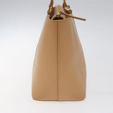 Burberry Beige Leather Handbag ( )