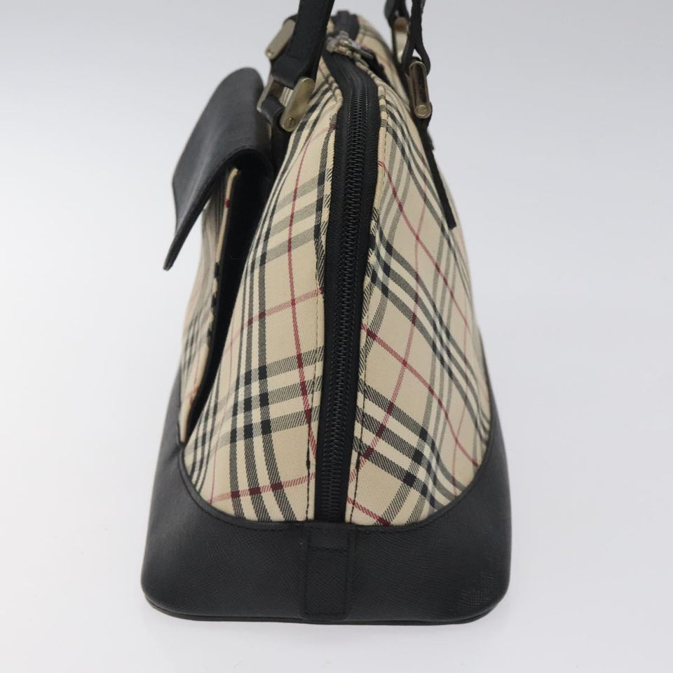 Burberry Nova Check Beige Canvas Handbag ( )