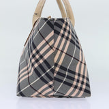 Burberry Nova Check Grey Synthetic Handbag ( )