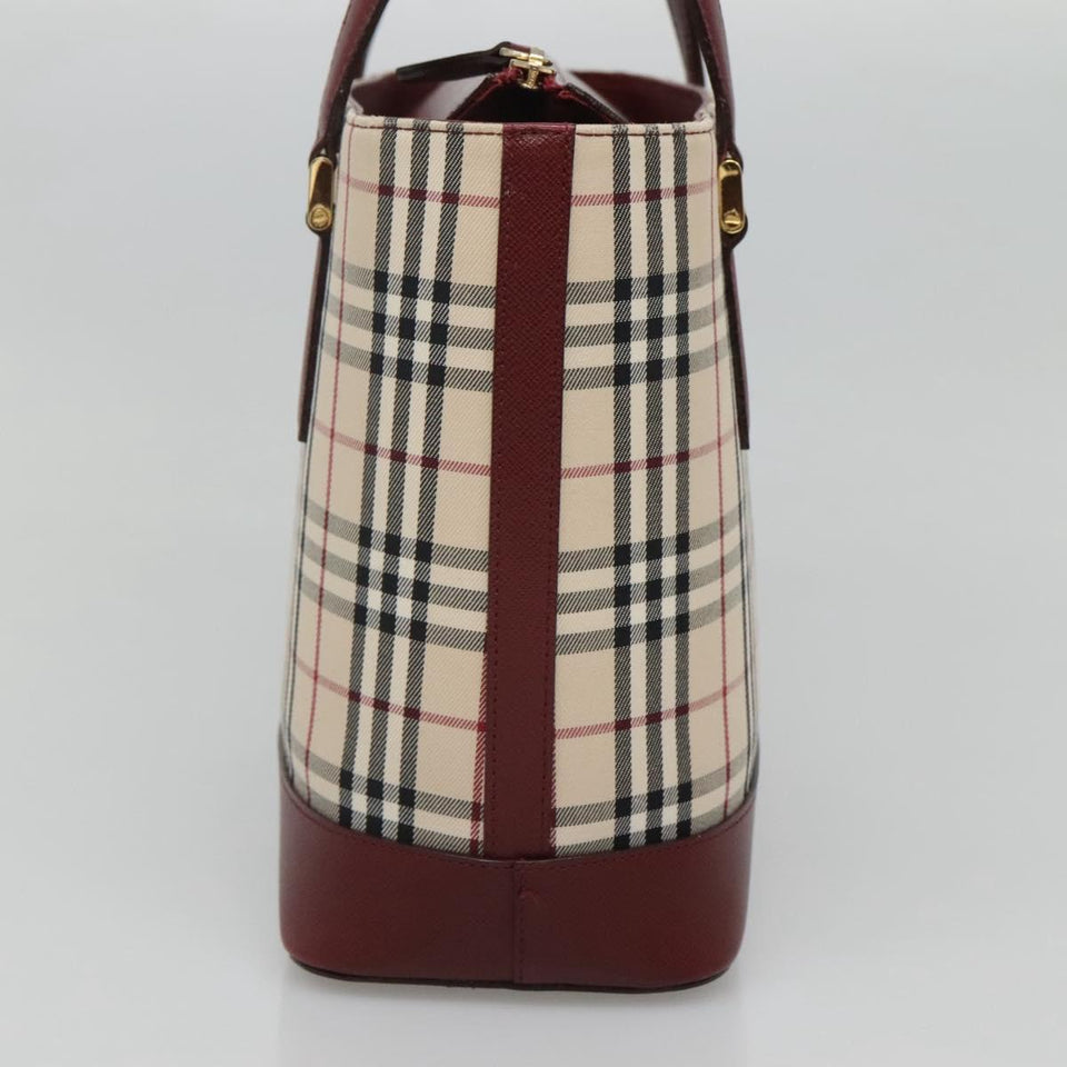 Burberry Nova Check Beige Canvas Tote Bag ( )