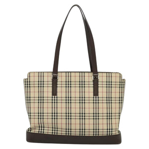 Burberry Nova Check Beige Canvas Tote Bag ( )