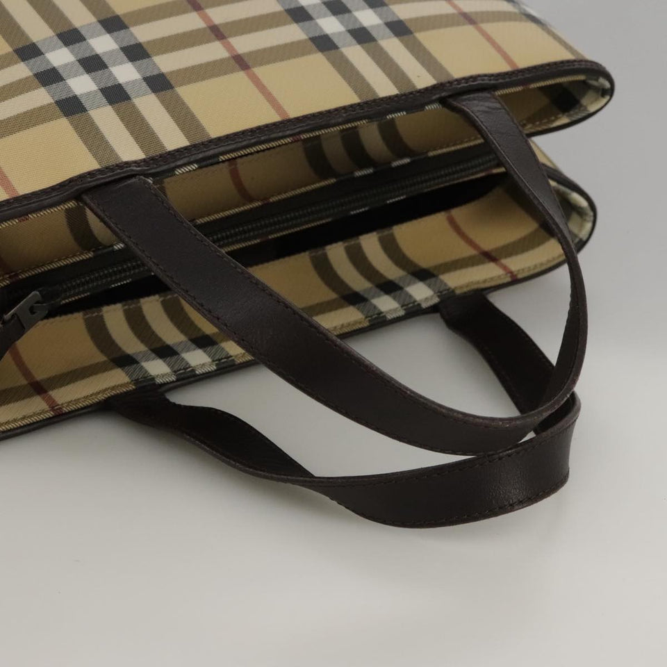 Burberry Beige Canvas Handbag ( )