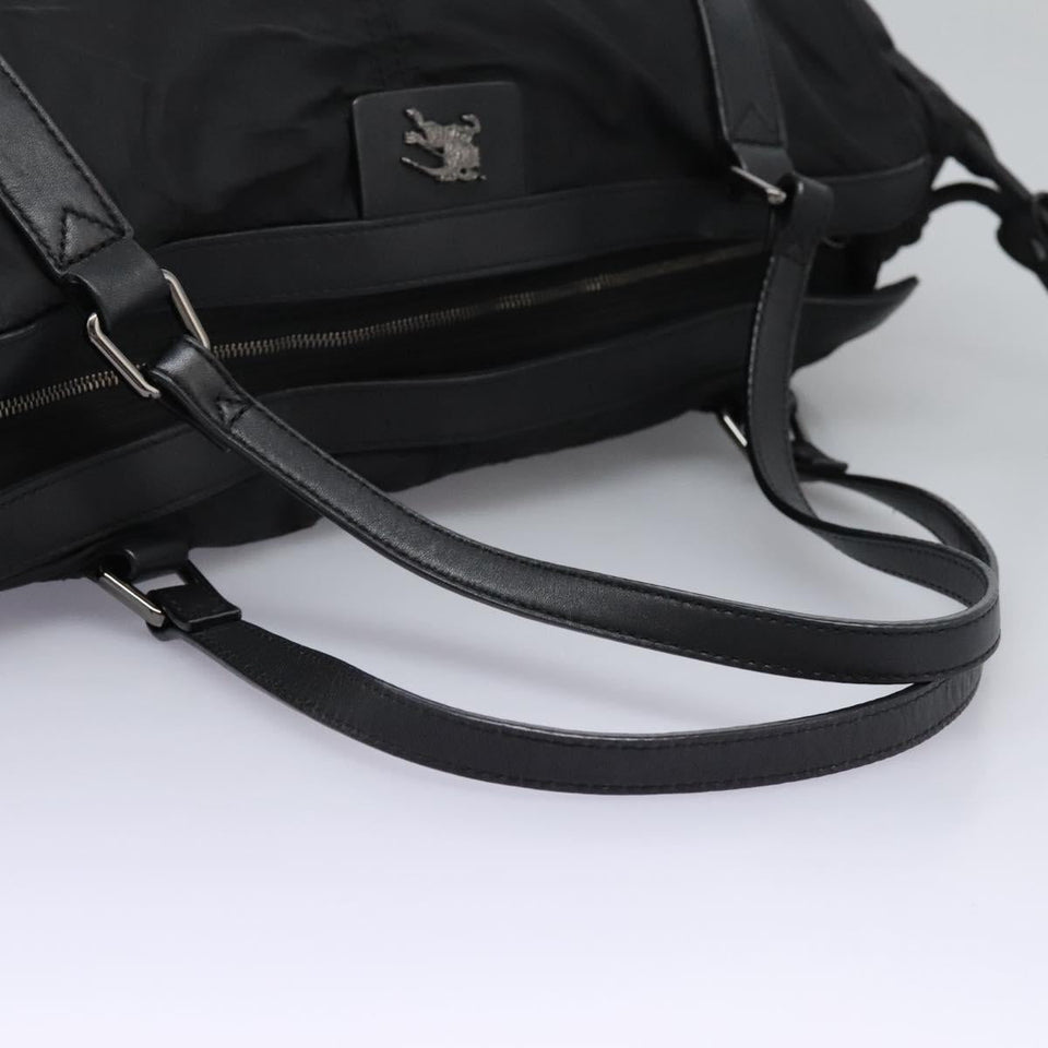Burberry Nova Check Black Synthetic Tote Bag ( )