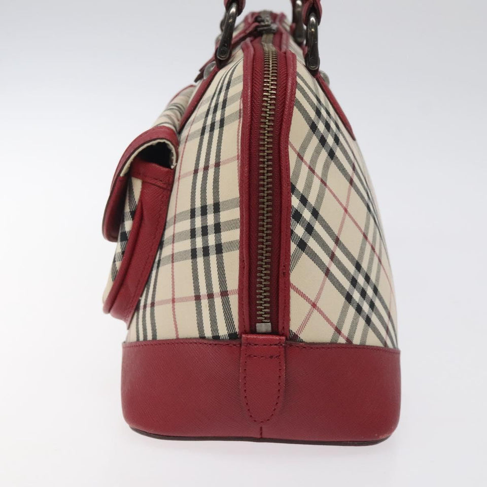 Burberry Nova Check Beige Canvas Handbag ( )