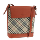 Burberry Nova Check Beige Canvas Shoulder Bag ( )