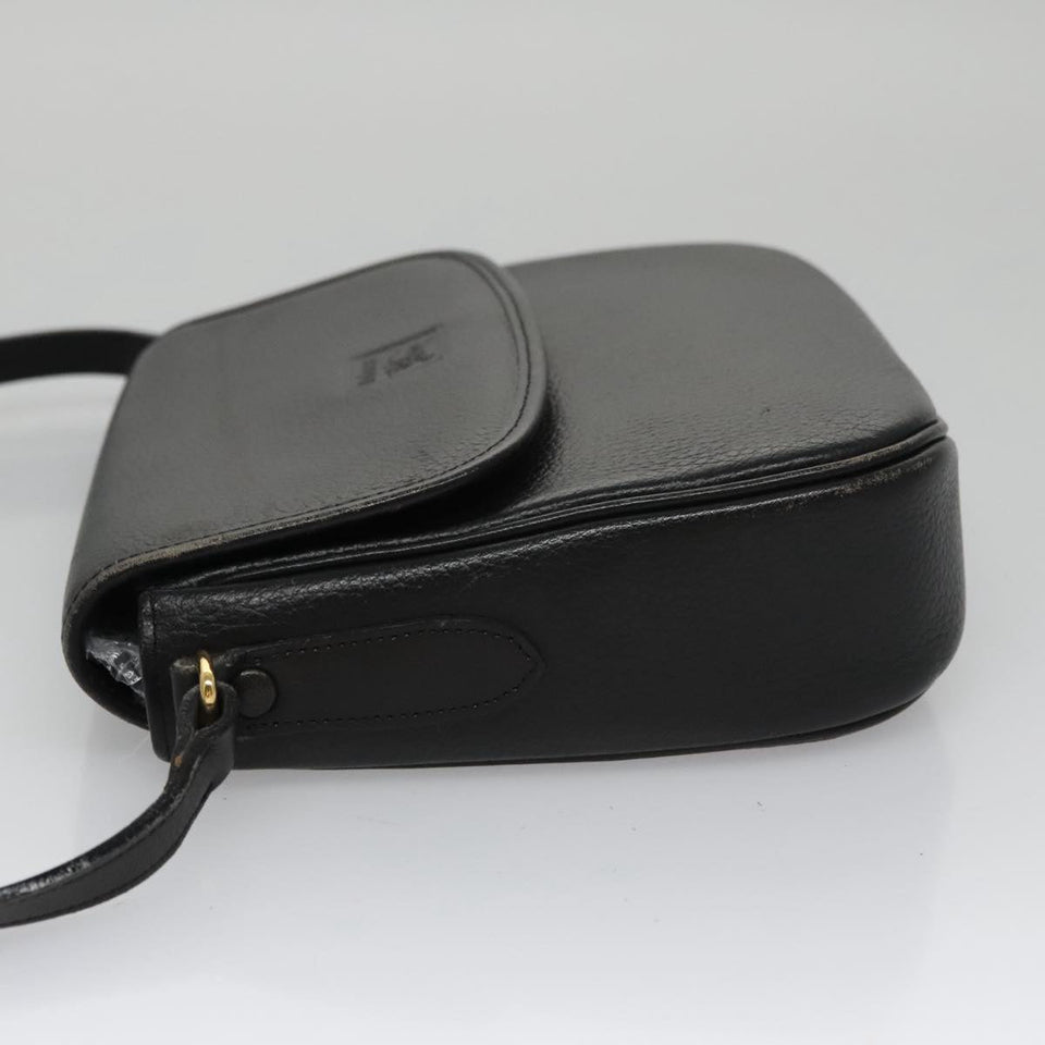 Burberry Black Leather Shoulder Bag ( )
