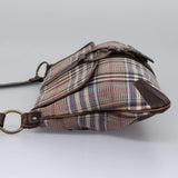 Burberry Blue Label Beige Canvas Shoulder Bag ( )