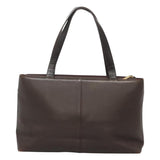 Burberry Nova Check Brown Leather Tote Bag ( )