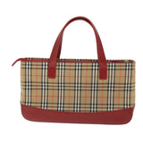 Burberry - Beige Canvas Handbag ( )