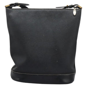 Burberry Black Leather Shoulder Bag ( )