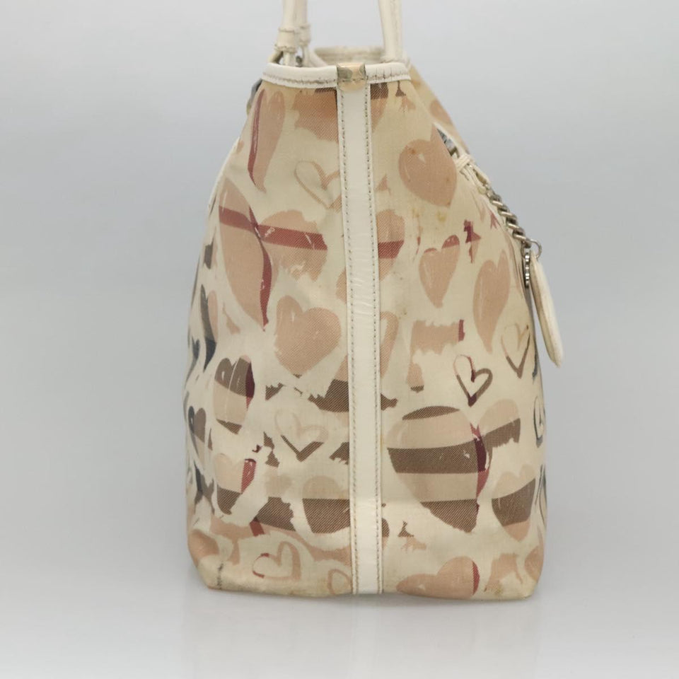Burberry Nova Check Multicolour Canvas Tote Bag ( )
