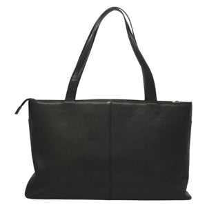 Burberry Black Leather Tote Bag ( )