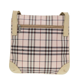 Burberry Blue Label Beige Synthetic Shoulder Bag ( )