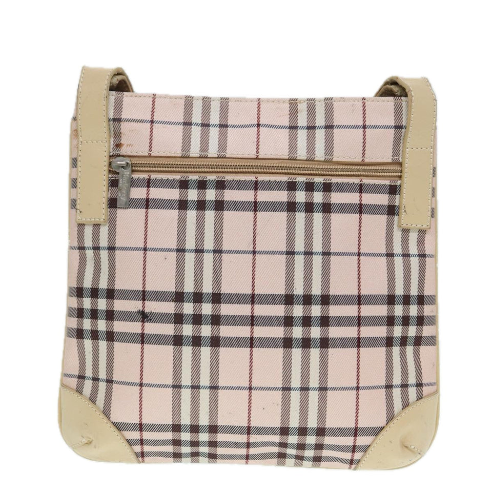 Burberry Blue Label Beige Synthetic Shoulder Bag ( )