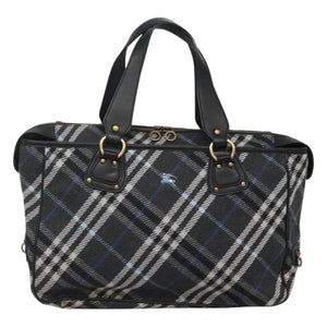 Burberry Blue Label Blue Wool Tote Bag ( )