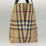 Burberry Nova Check Beige Canvas Handbag ( )